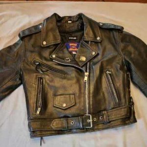 House of Leather Bomber Jacket Size M